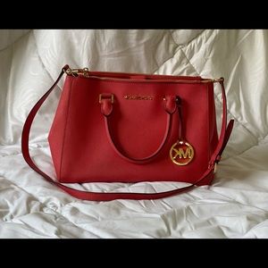 Micheal Korse bag large pink Michael crossbody bag